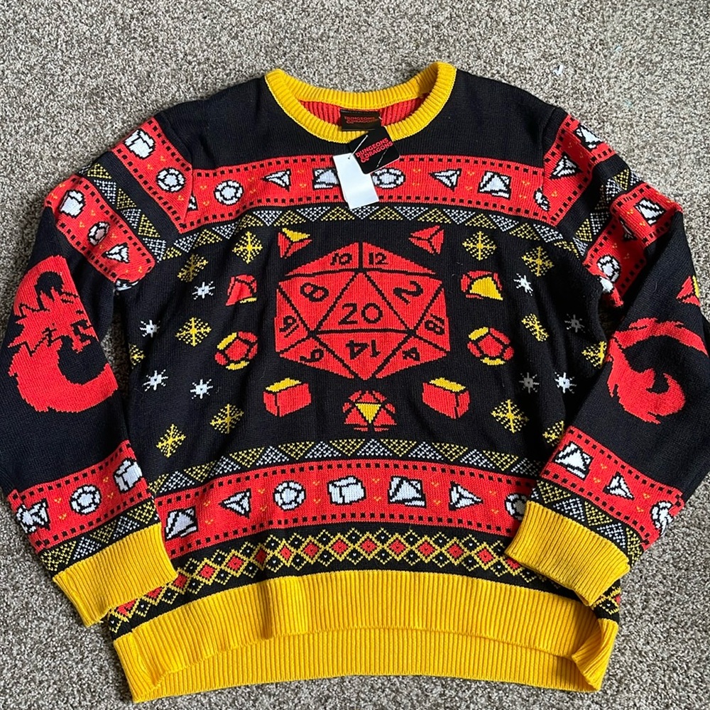 Dungeons & Dragons Knit Sweater